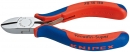 Boční štípací kleště 110mm s pružinou chromované  Knipex 7015110 