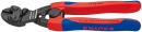 Pákové kompaktní kleště Cobolt  zahnuté čelisti 20°, 200mm   Knipex 7122200 
