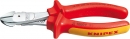 Silové boční štípací kleště VDE chromované 250mm  Knipex 7406250 
