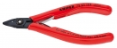 Boční štípací kleště pro elektroniku štíhlý tvar, 125mm  Knipex 7552125 