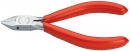 Boční štípací kleště pro elektroniku bez fazety 115mm  Knipex 7721115 