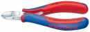 Boční štípací kleště pro elektroniku bez fazety 130mm  Knipex 7722130 