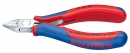 Boční štípací kleště pro elektroniku špičaté čelisti bez fazety 115mm  Knipex 7742115 