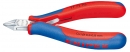 Boční štípací kleště pro elektroniku špičaté mini čelisti 115mm  Knipex 7772115 