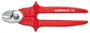 Kabelové nůžky na kabely do 16mm VDE izolované   Knipex 9506230 
