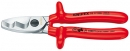 Kabelové nůžky na kabely do 20mm VDE izolované   Knipex 9517200 