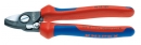 Kabelové nůžky na kabely do 15mm s pružinou   Knipex 9522165 
