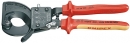 Kleště na kabely do 32mm VDE jednoruční rohatkové    Knipex 9536250 