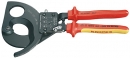 Kleště na kabely do 52mm VDE jednoruční rohatkové    Knipex 9536280 