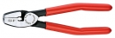 Kleště na kabelové koncovky dutinky čelní Knipex 9781180 