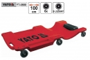 Lehátko montážní YATO laminátové polstrované pojízdné YT0880 