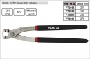 Kleště  YATO štípací čelní 200mm rabitové armovací YT2058 