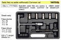 Sada fréz na sedla vstřikovačů Common rail YATO YT17625