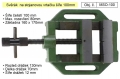 Svěrák na stojanovou vrtačku šíře 100 mm MSO-100