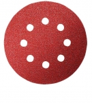 Výsek s otvorem 115mm - P80 se suchým zipem - 3 ks 