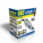 KINZO - mini bruska 135W + příslušenství 40ks X-POWER 