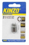 KINZO - bit PZ1 25mm - 2ks 