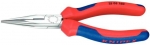Půlkulaté kleště s břity pro radiotechniku chromované 160mm Knipex 2505160 