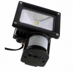 LED reflektor MCOB LED 10W s pohybovým senzorem 